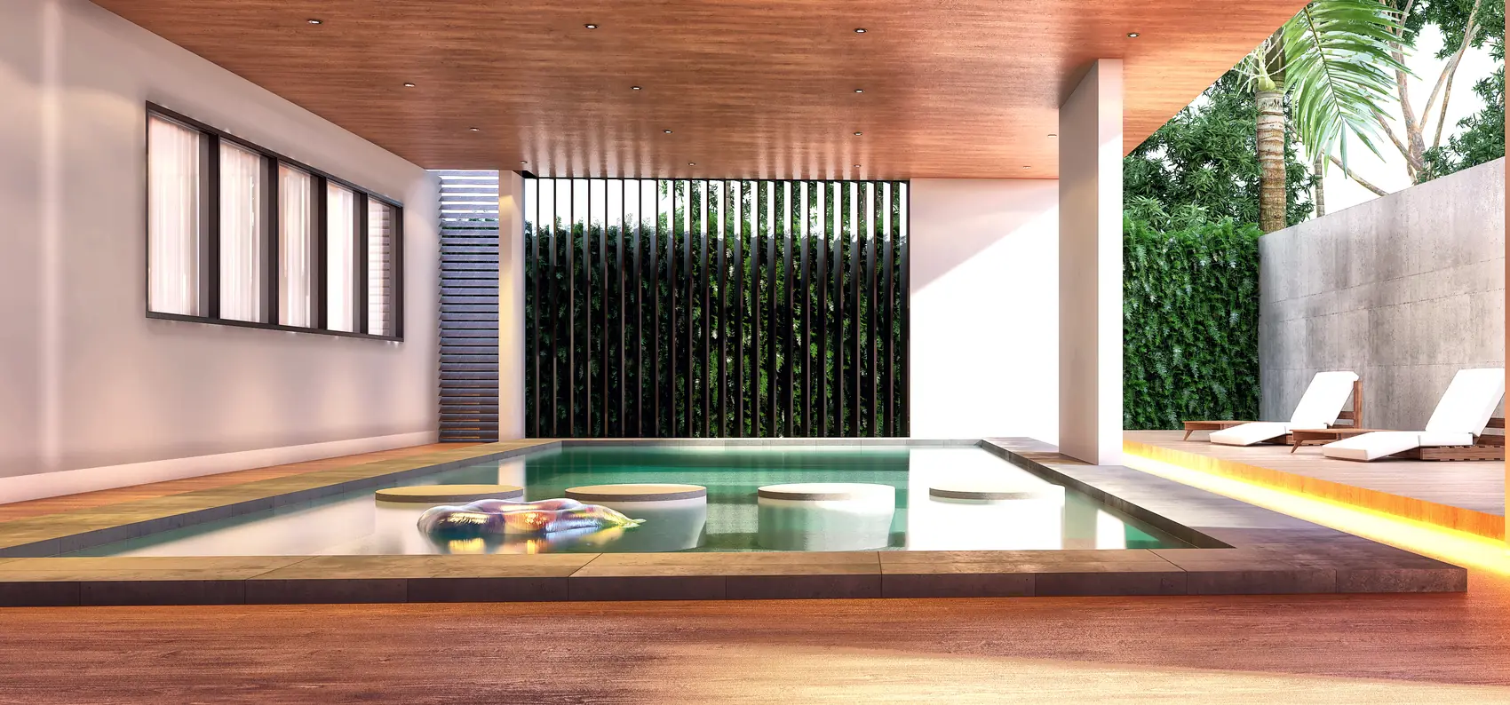 Kanda Apartments, Apartments with rooftop lounge in Kanda, Accra — pool terrace