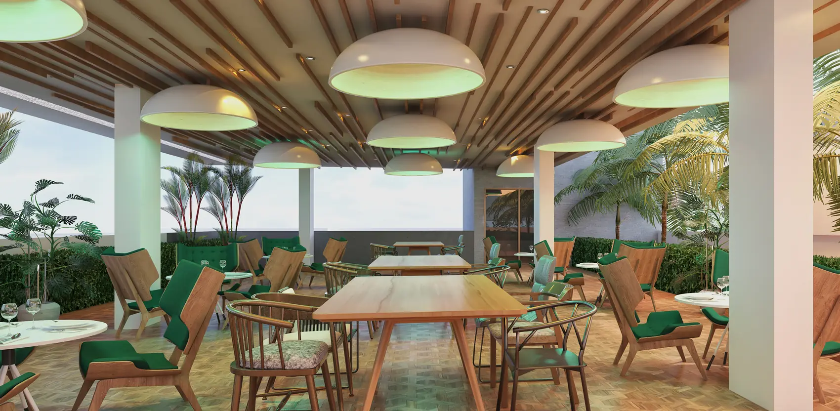 Kanda Apartments, Apartments with rooftop lounge in Kanda, Accra — lounge interior