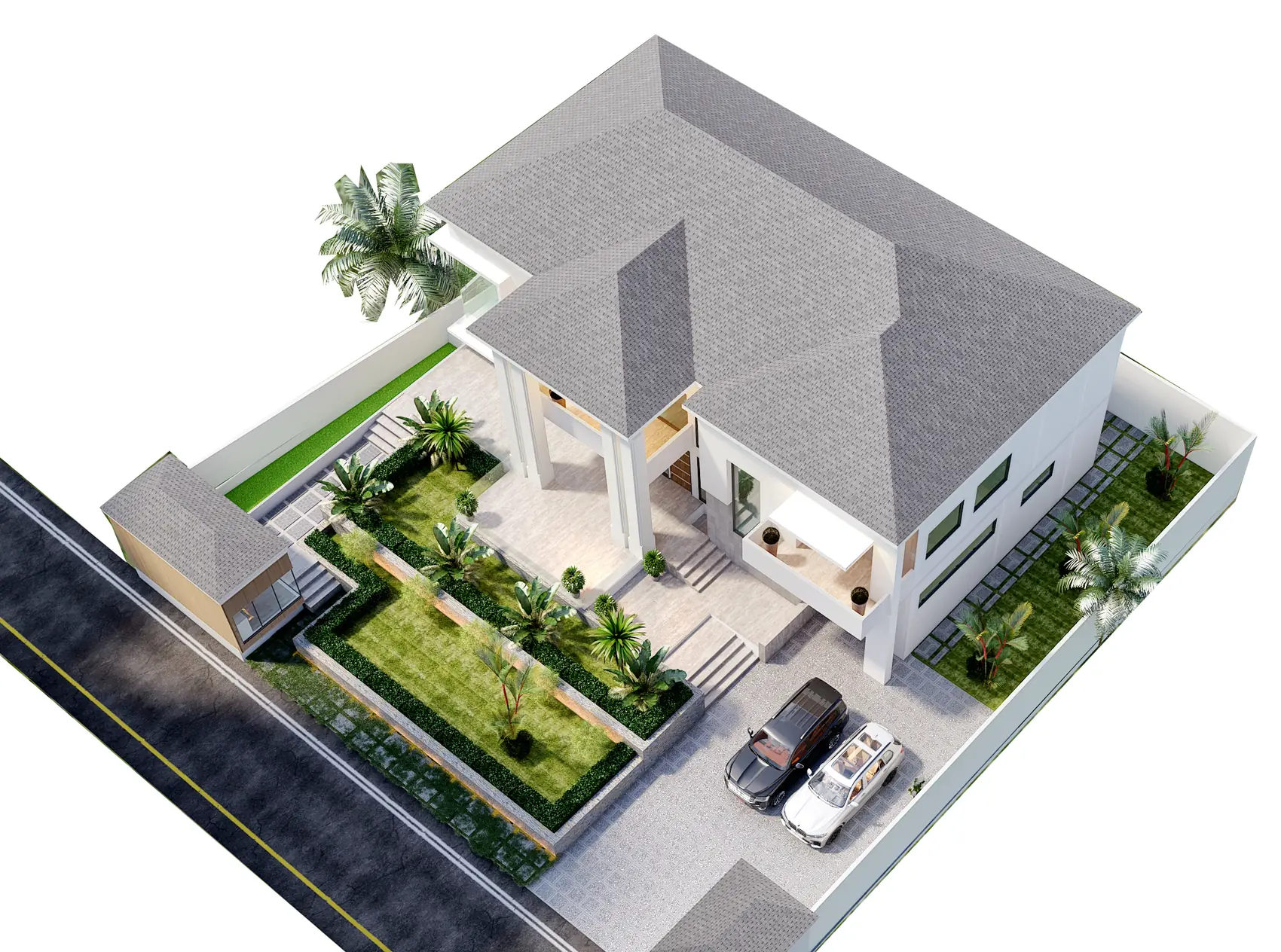 Kokobeng House, Private residence in Kokobeng, Kumasi — view