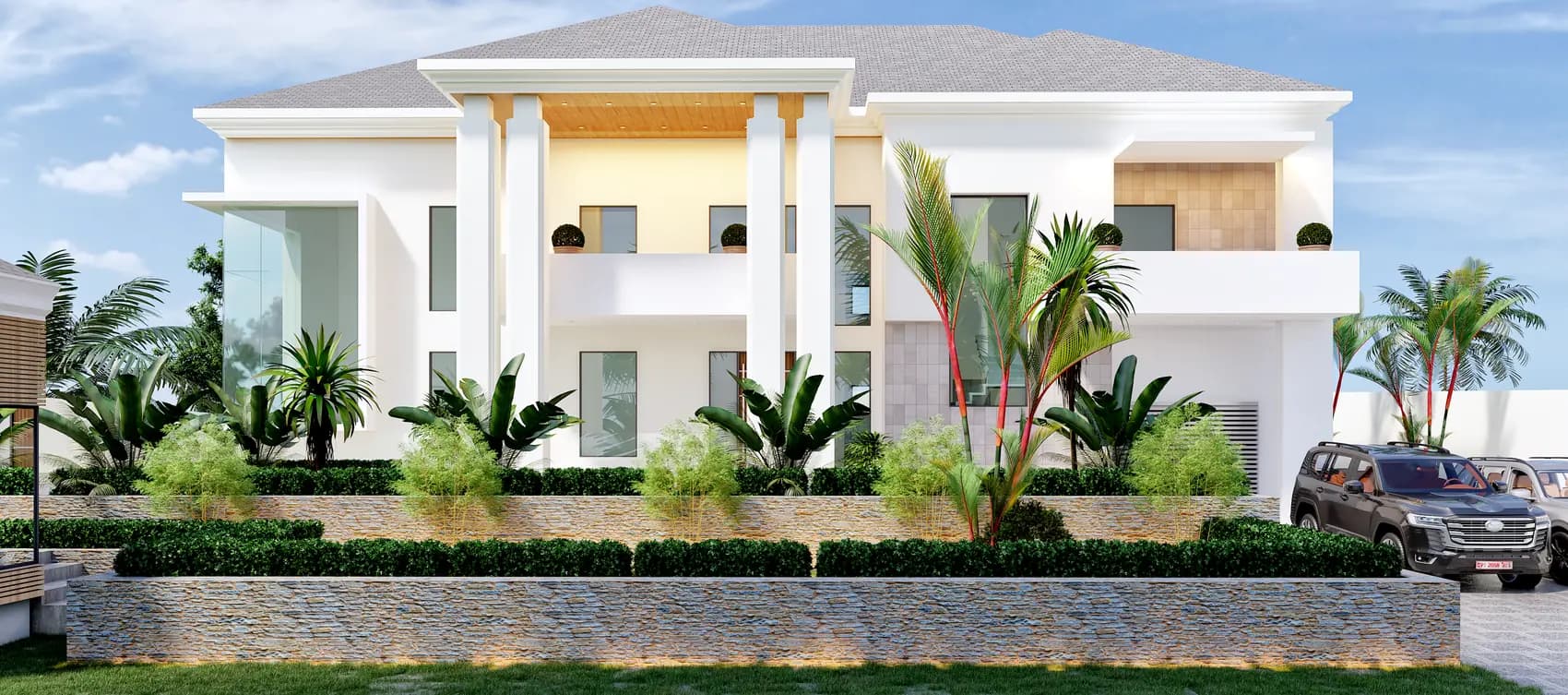 Kokobeng House, Private residence in Kokobeng, Kumasi — view