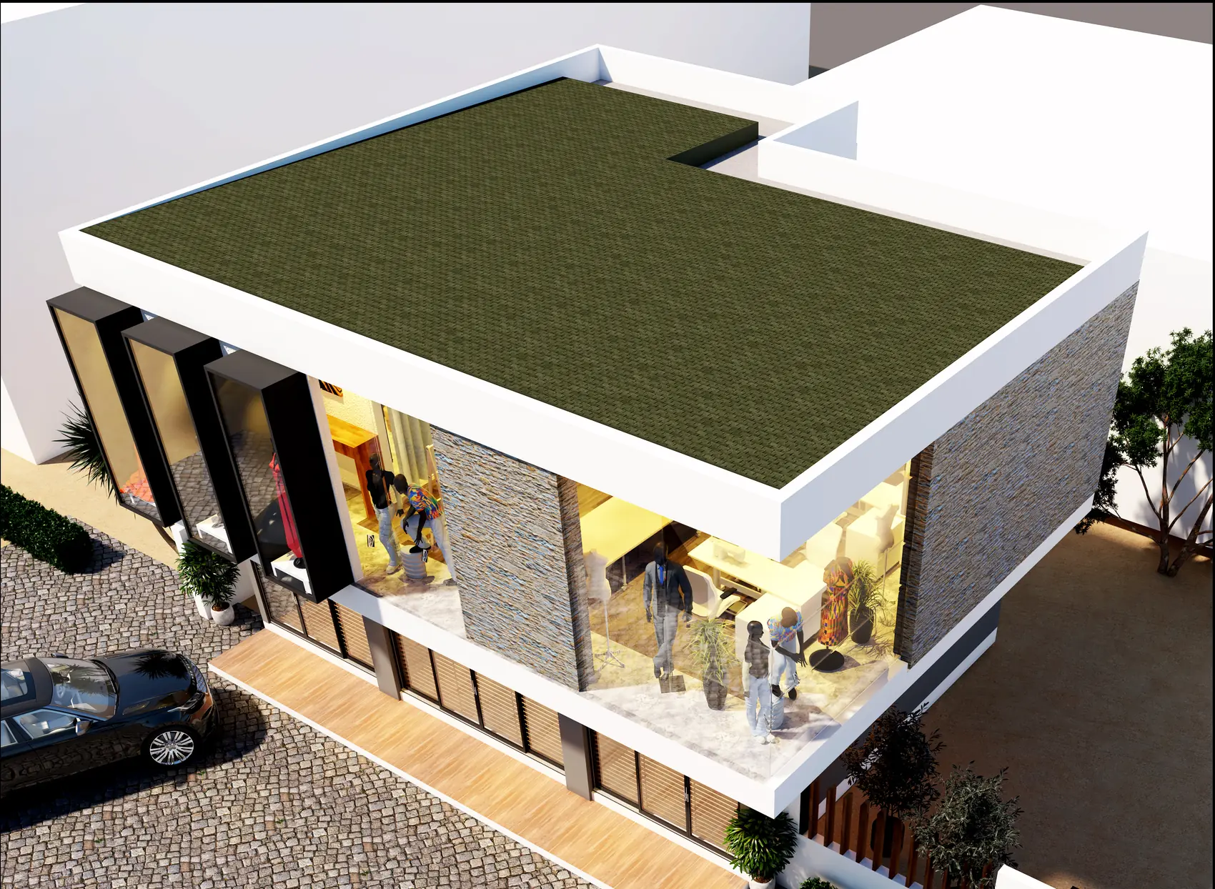 Atasomanso Corner, Retail in Atasomanso, Kumasi — view