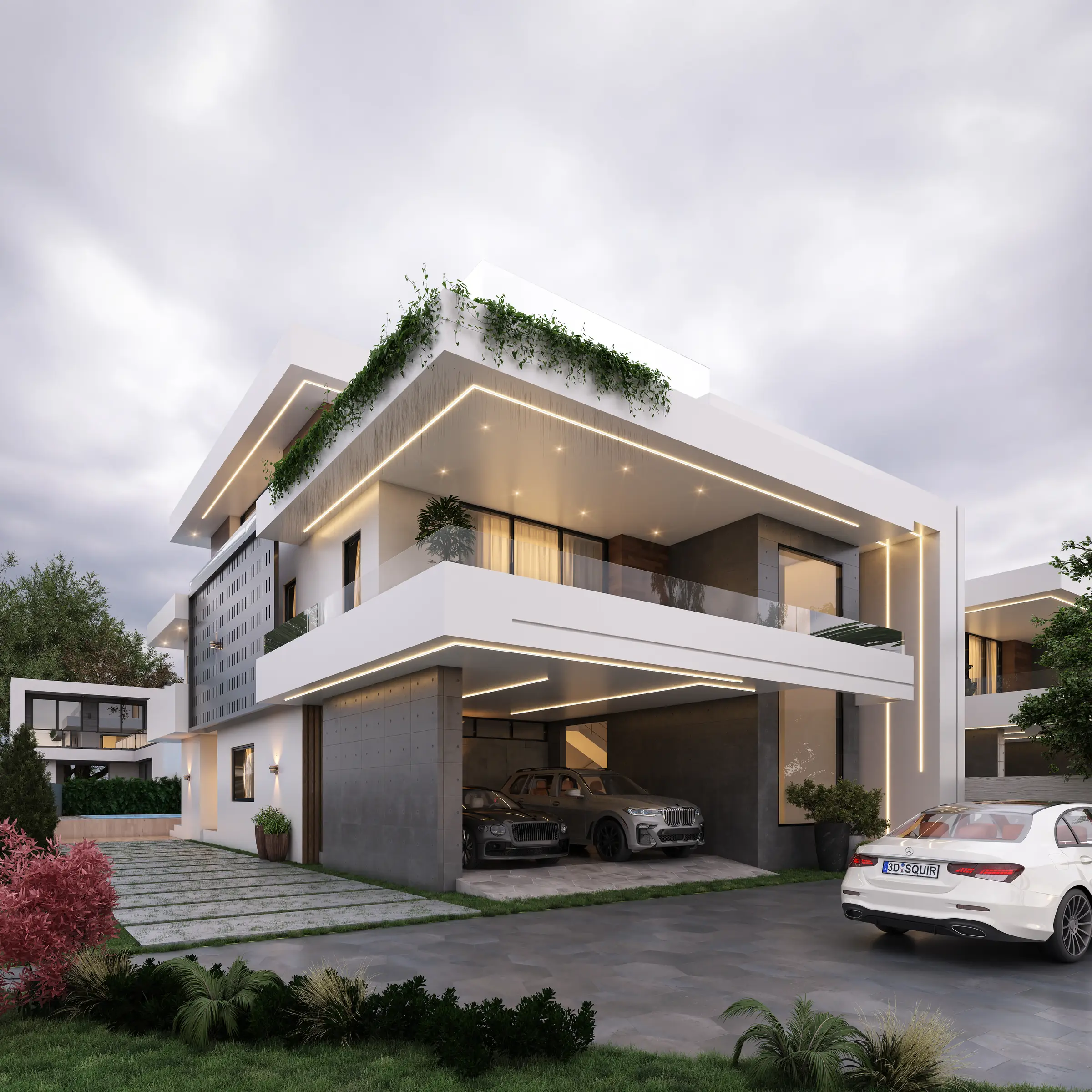 Cantilever House, Private residence