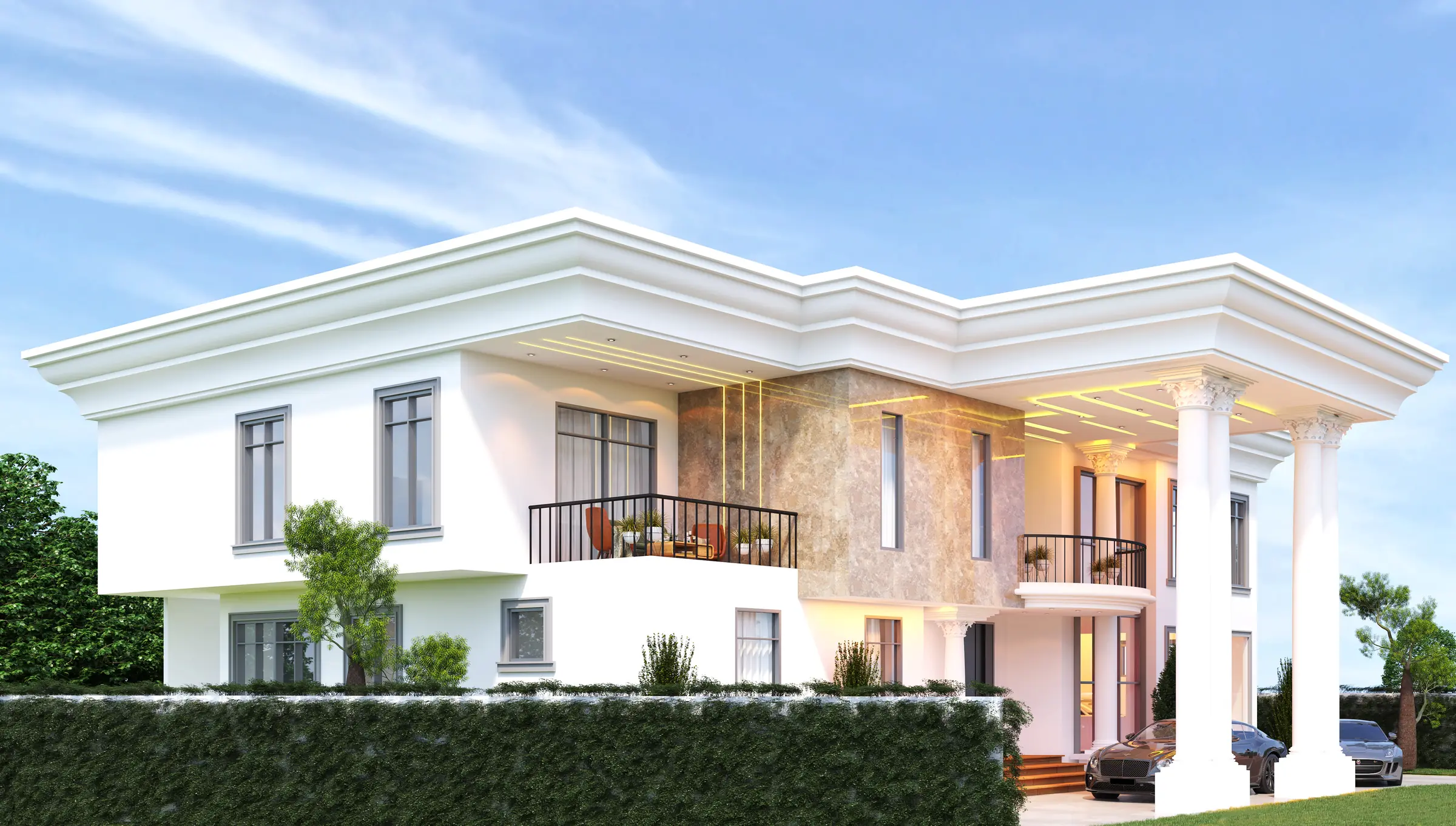 The Colonnade House, Private residence