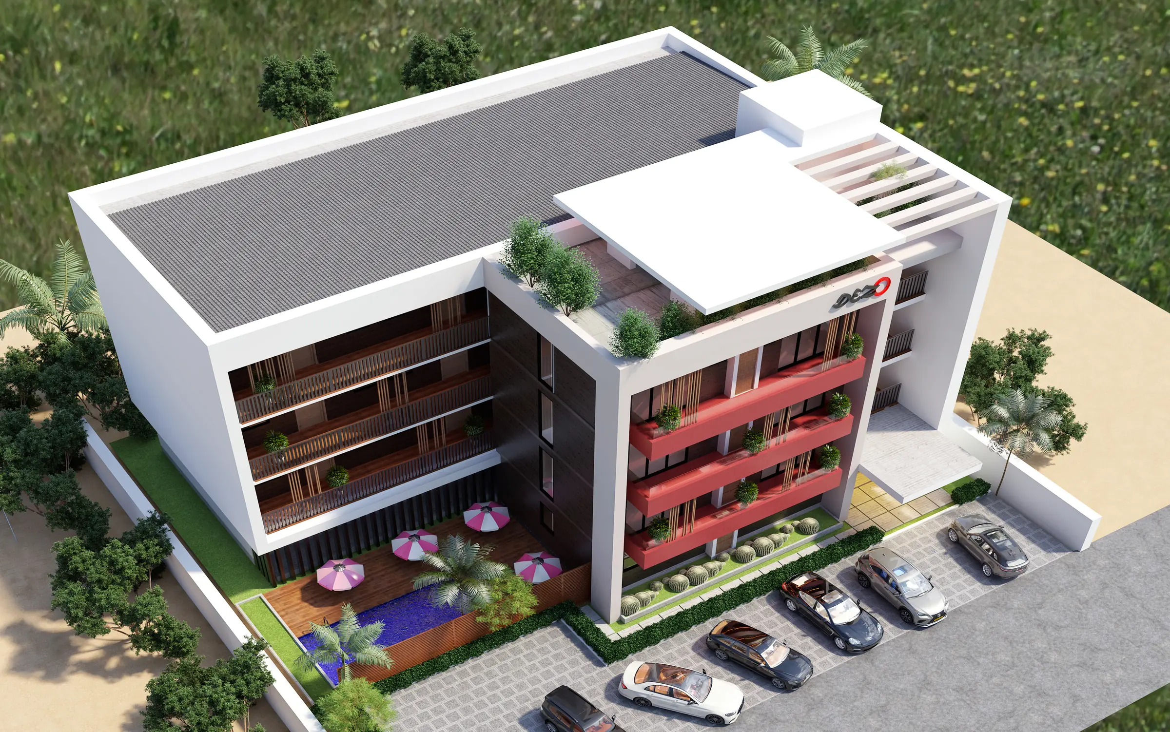 Dizo Apartments, Apartments