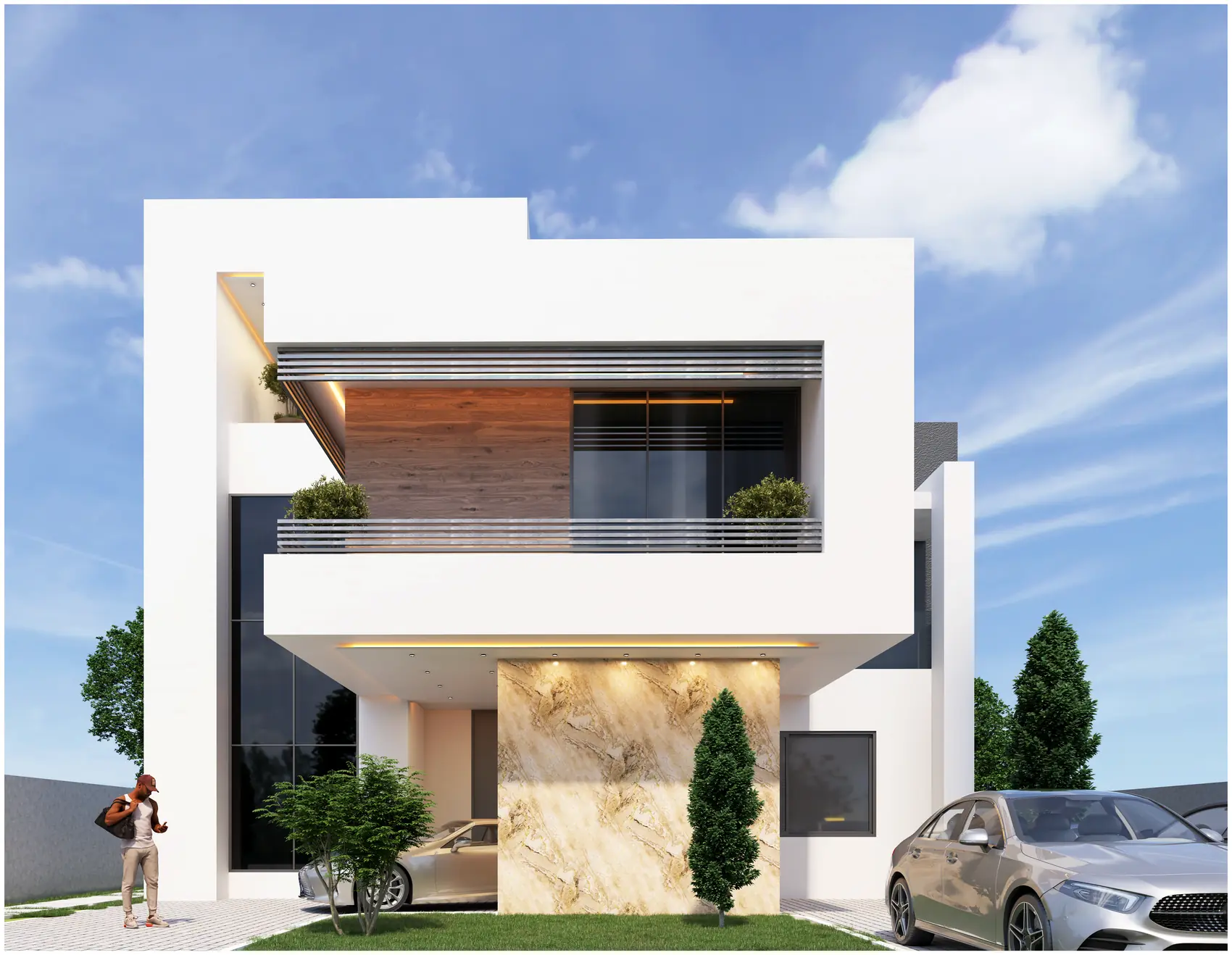 Emmahill, Private residence — view