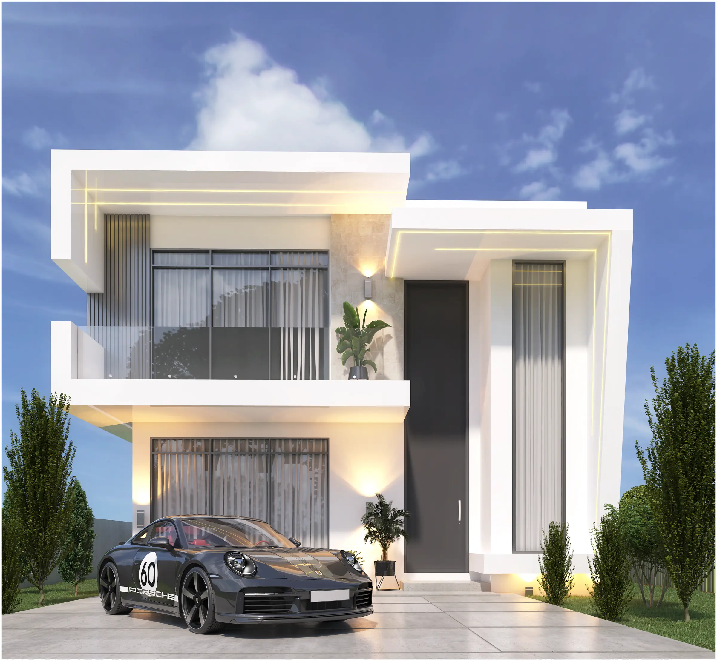 The Frame House, Private residence