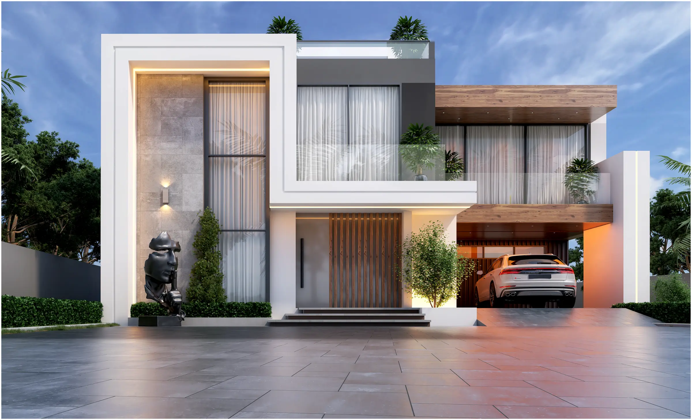Marble Portal, Private residence in Between Accra and Tema