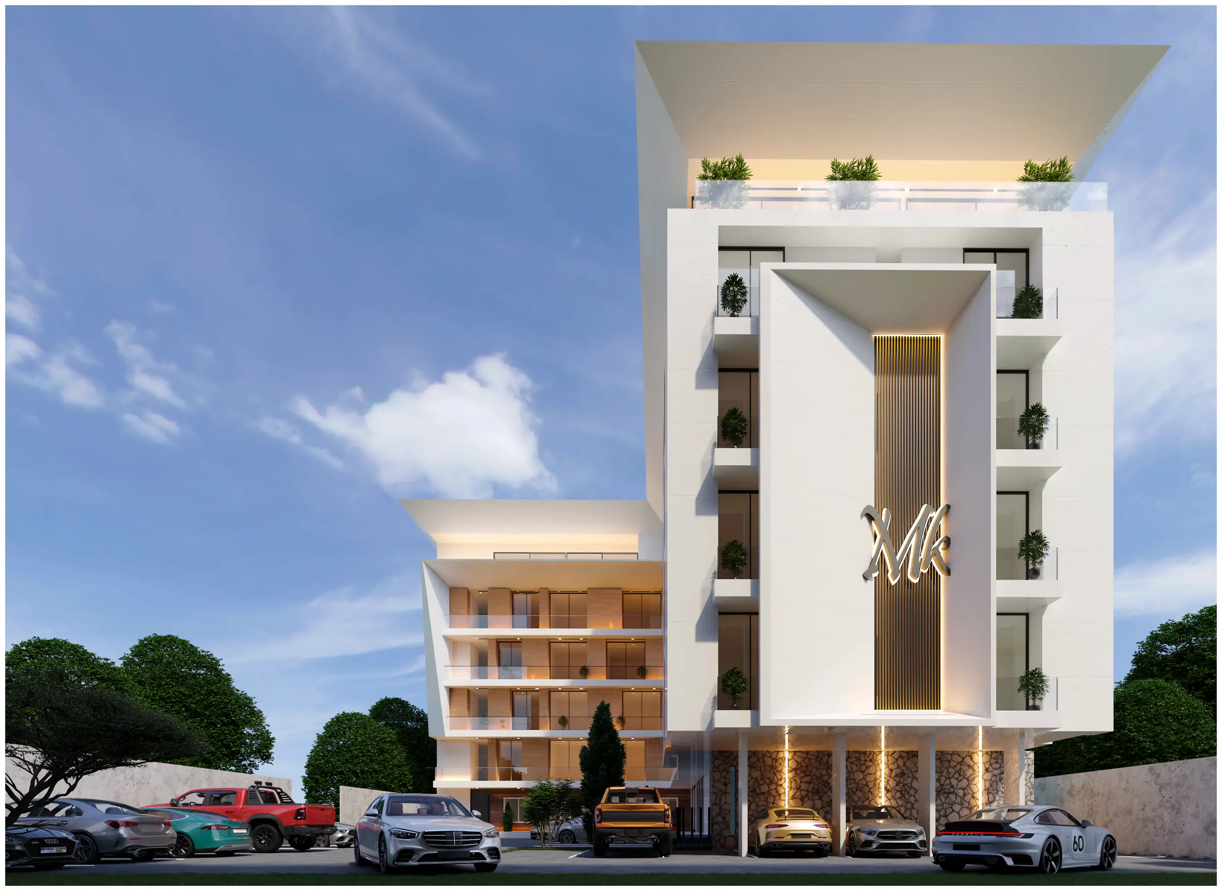 Monogram Apartments, Apartments