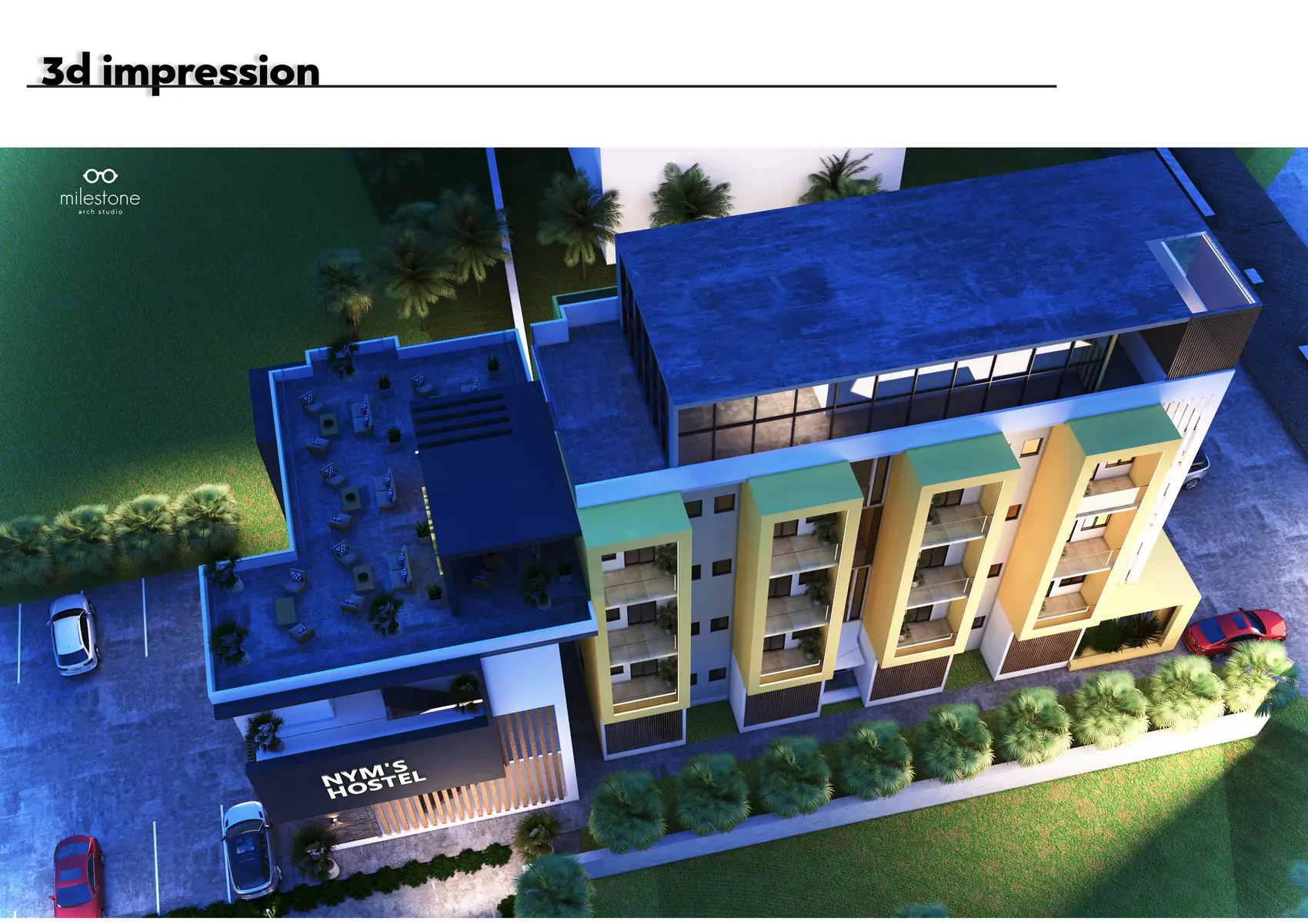 Nym's Hostel, Hostel accommodation in New Juaben, Koforidua — view