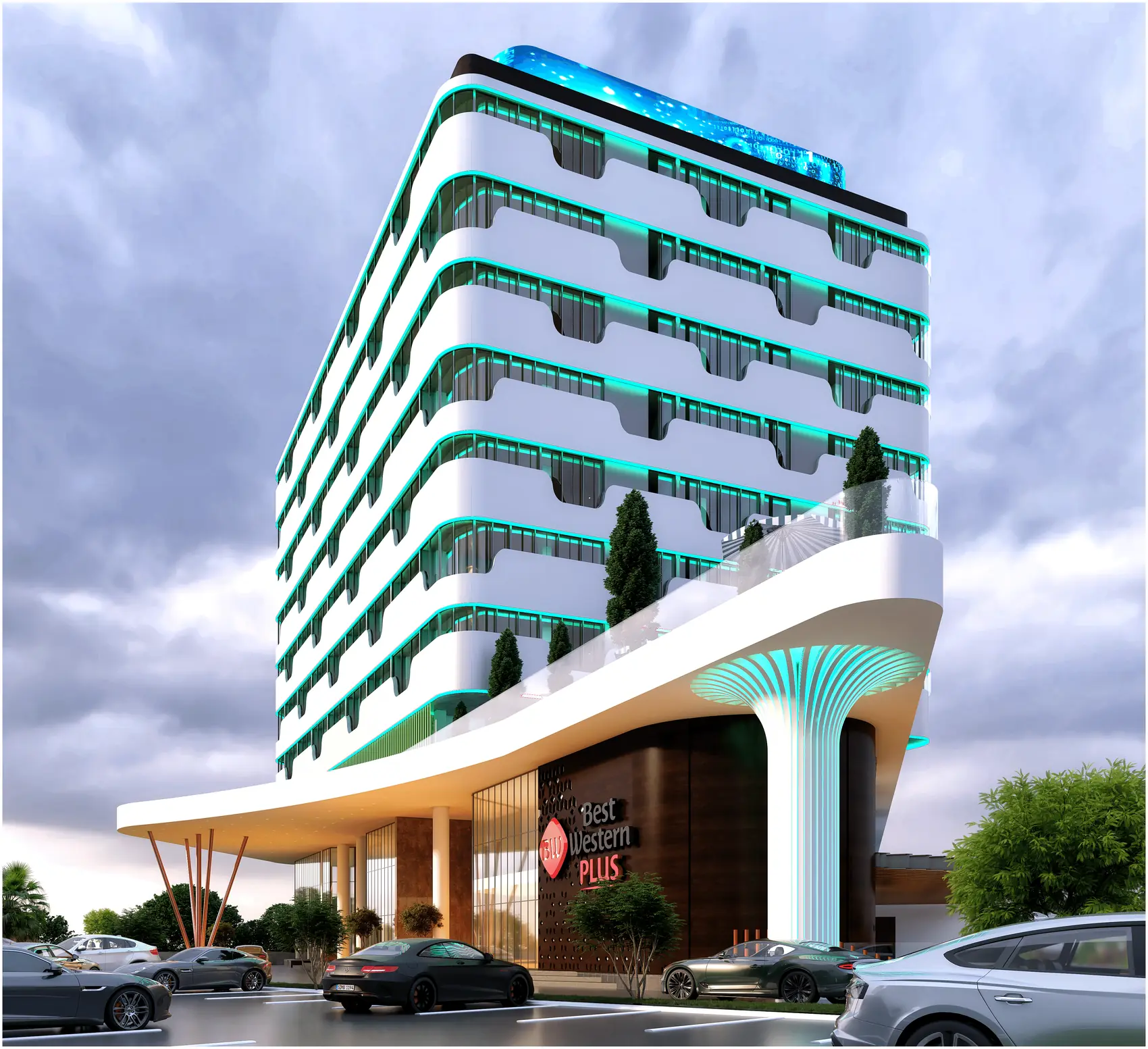 The Oasis Hotel, Hotel in Kumasi Airport City — view