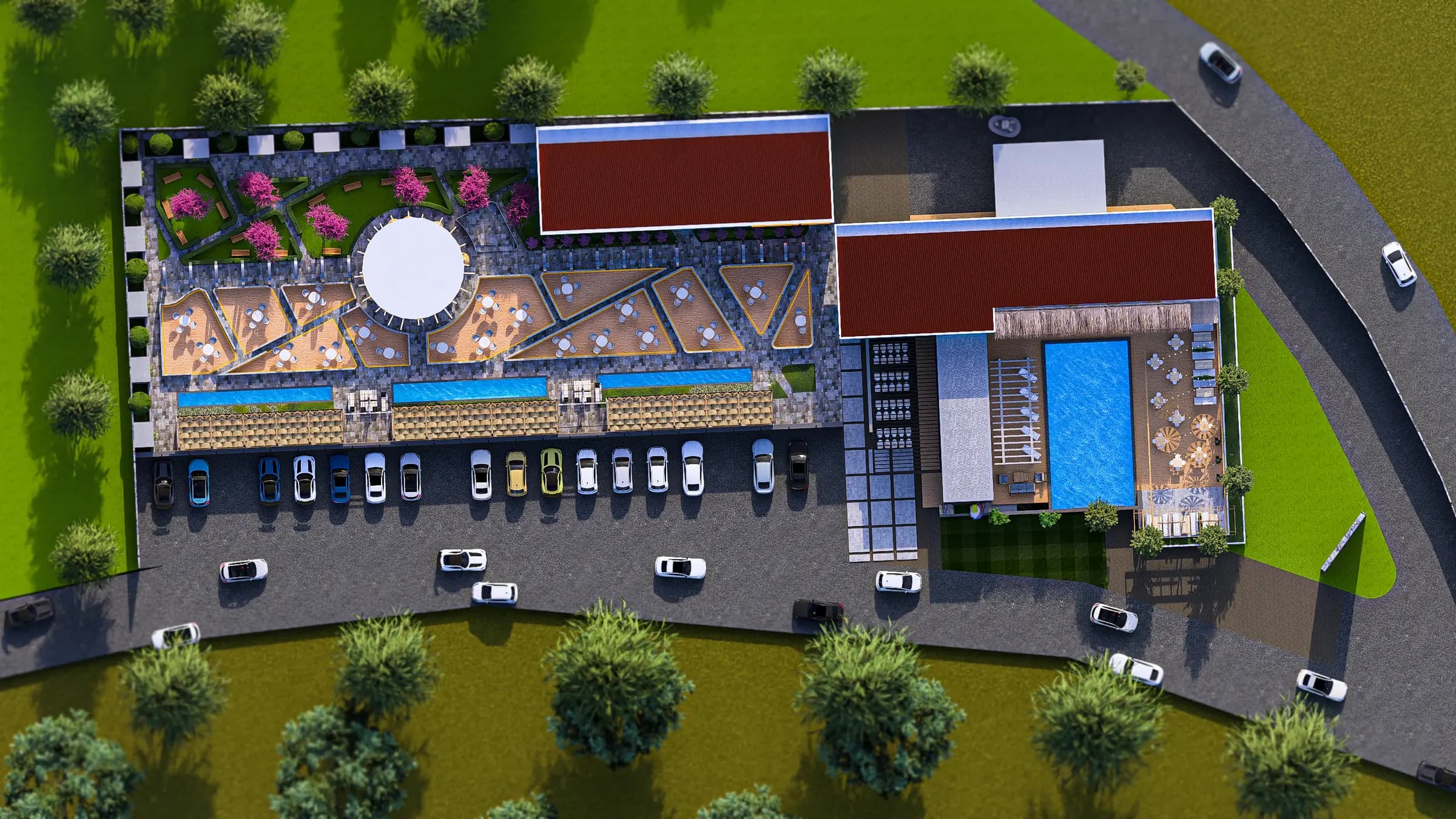 Pepe Gardens, Leisure and hospitality