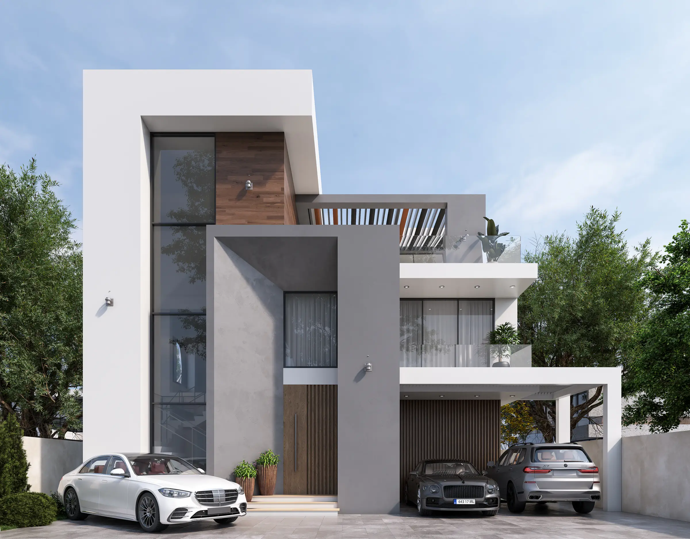 The Rain Curtain House, Private residence