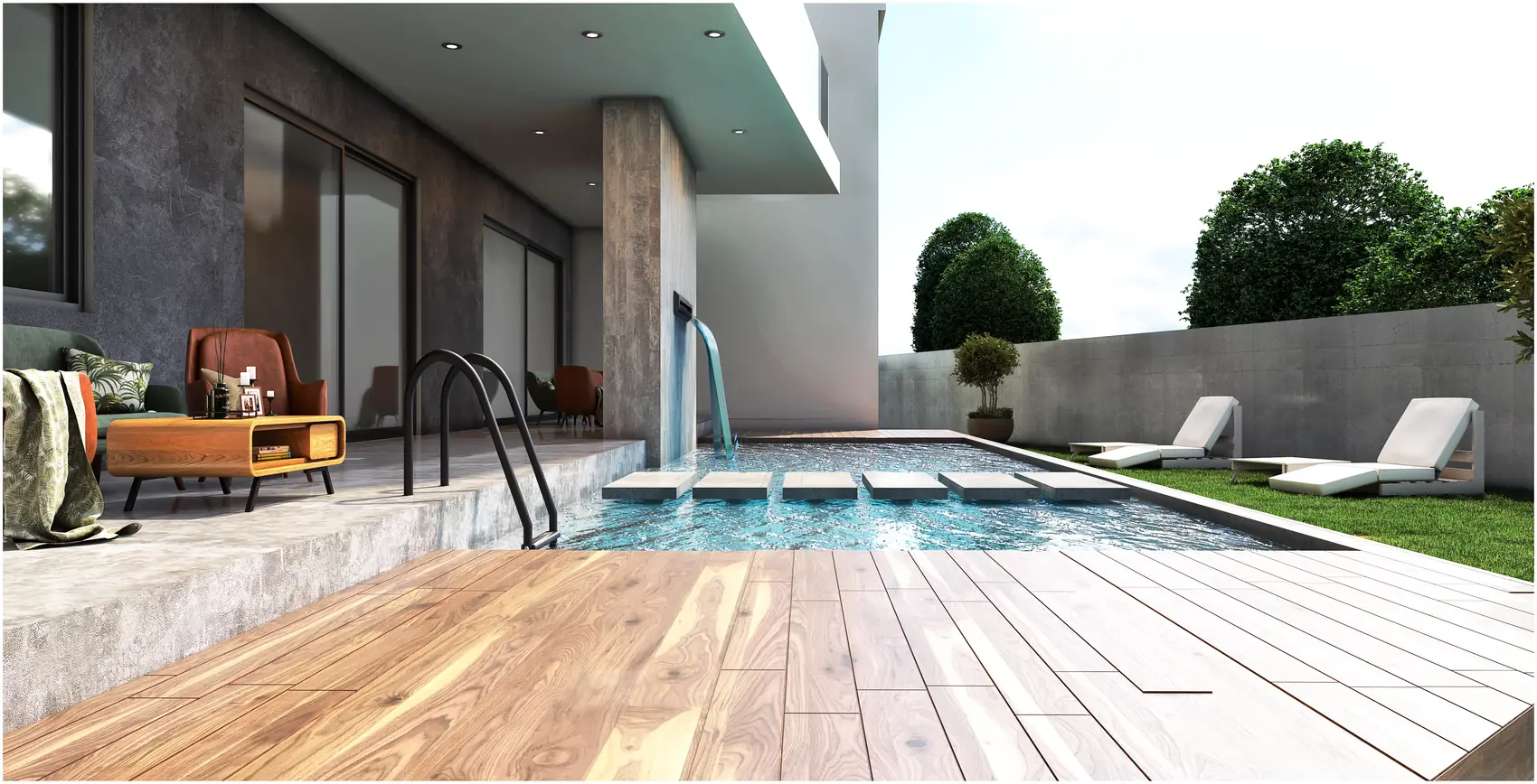 Rashmed Court, Private residence — view