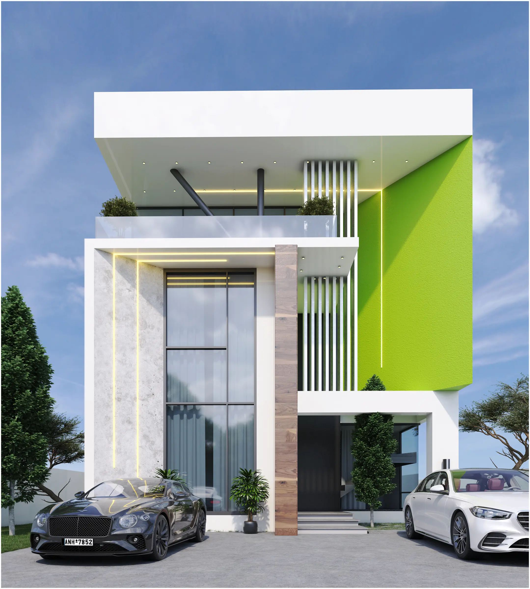 Skypool Villas, Private residences