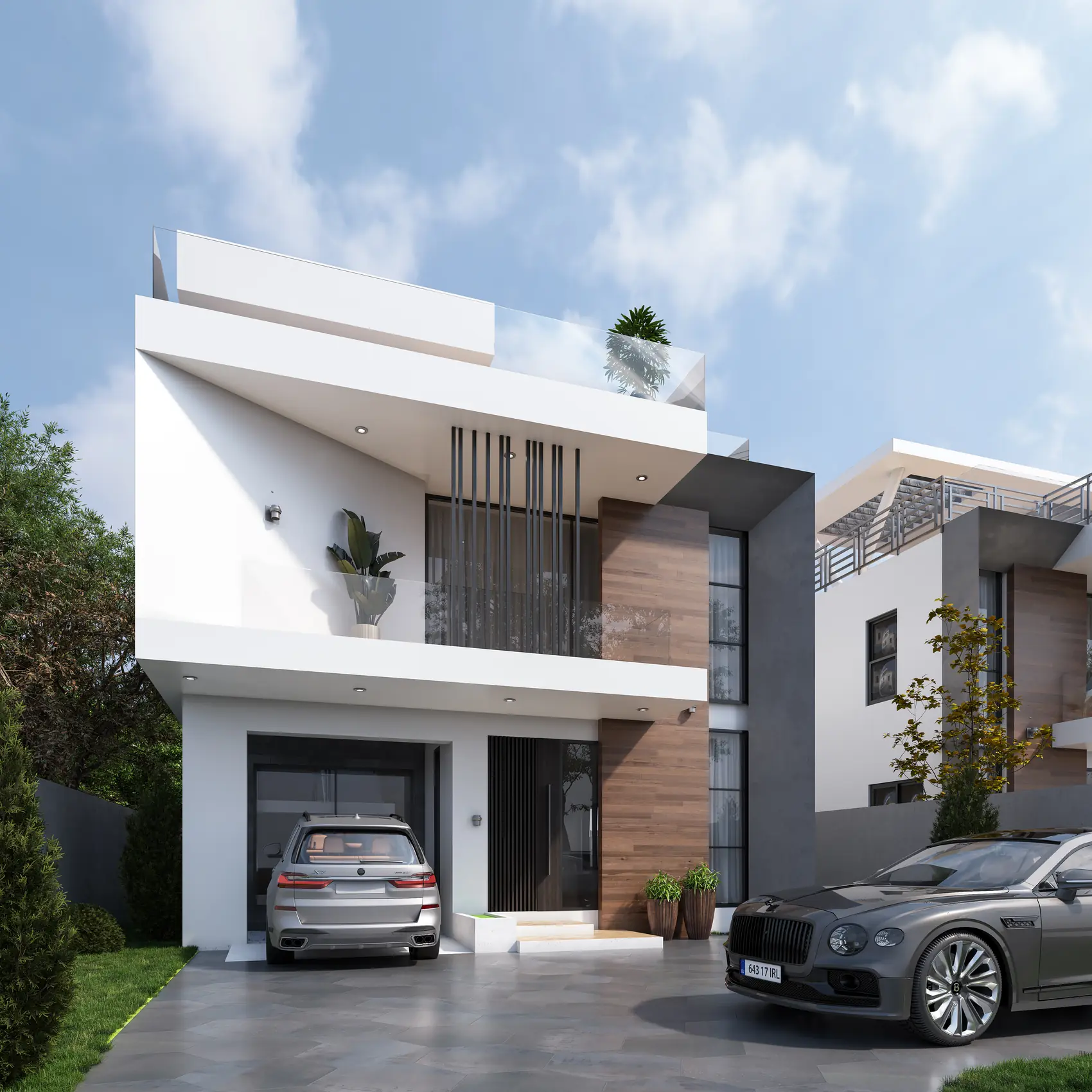 Tse Addo House, Private residence in Tse Addo, Accra — view